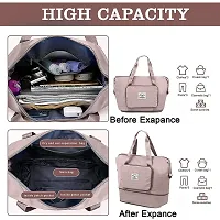 EBOFAB Travel Duffle Bag Expandable Folding Travel Bag for Women Foldable Travel Lightweight Expandable Waterproof-thumb4