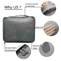 EBOFAB Multipurpose Laundry Zipper Bags Travel Organizer Bag Luggage Case Traveling Cloth Organizer Cosmetics Makeup Bag Pouch Waterproof multicolour 6 PCS-thumb2