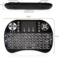 EBOFAB Mini Wireless Keyboard Portable  Compatible with All Laptops/Smartphones/Android TV Bluetooth Touchpad Keyboard-thumb2