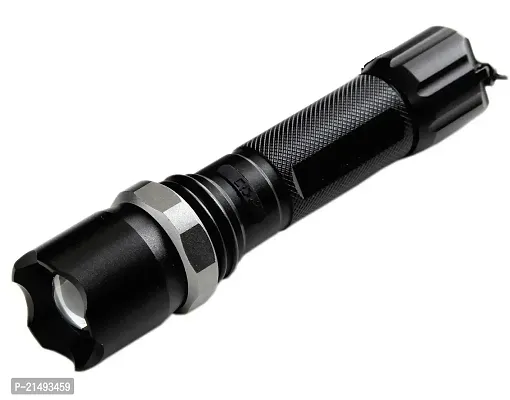 EBOFAB Electric Led Mini Torch 3 Mode Rechargeable Torch Zoomable Ultra Bright Flashlight Torch