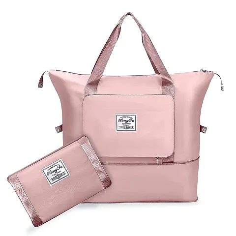 EBOFAB Travel Duffle Bag Expandable Folding Travel Bag for Women Foldable Travel Lightweight Expandable Waterproof