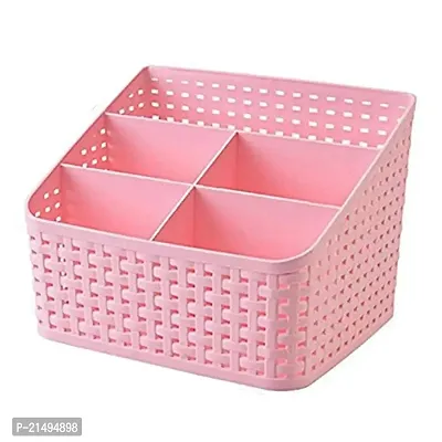 EBOFAB Basket Storage Box Tray Organiser Container for Kitchen Cosmetic Bathroom Tools Holder Tapered Hollow Basket Woven Organizer/bin/Basket-thumb0