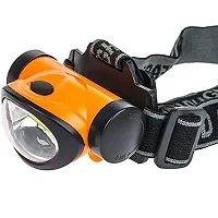 EBOFAB LED Flash Light Zoomable Headlamp for Running, Cycling, Camping Head Torch Light with Ultra Bright Light(Multicolour)-thumb1