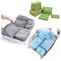 EBOFAB Multipurpose Laundry Zipper Bags Travel Organizer Bag Luggage Case Traveling Cloth Organizer Cosmetics Makeup Bag Pouch Waterproof multicolour 6 PCS-thumb3