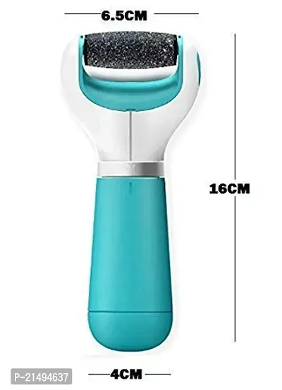 EBOFAB velvet smooth Electronic Foot File with Crystals Pedicure Scrubber Cracked Heels Remover Foot for Women-thumb3