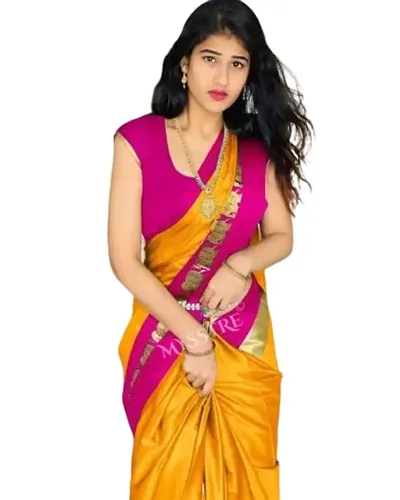 Attractive cotton silk sarees 