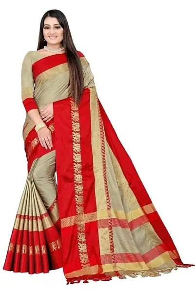 Beautiful Silk Saree with Blouse piece