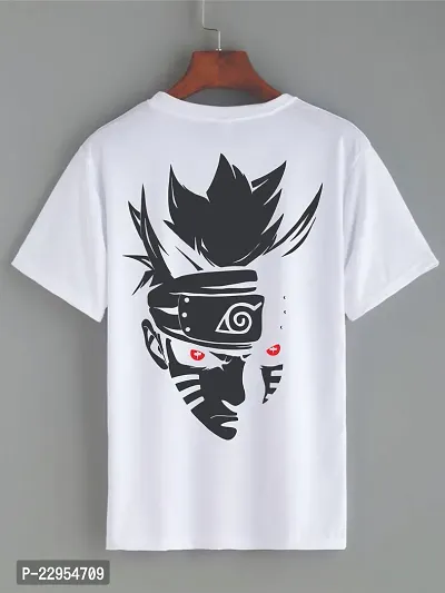 Stylish White Cotton Printed T-shirt For Boys-thumb2