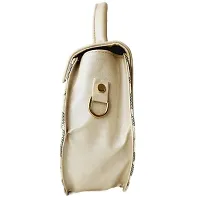 stylish colored box sling bag (grey white)-thumb4