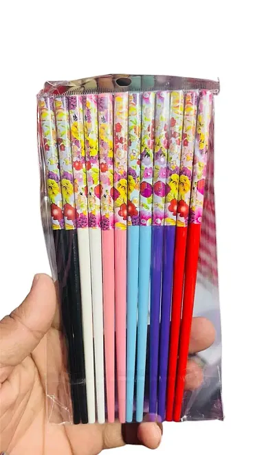 Pack Of 12 Hair wooden Stick For Women and Girls/Hair stick/wooden Stick