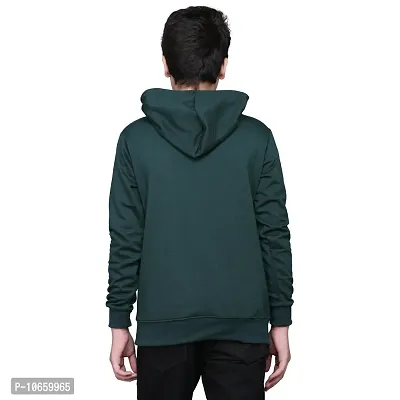 Stylish Boys  Hooded Neck Kangaroo Pocket Sweatshirt-thumb2
