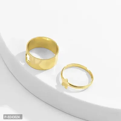 Stylish Fancy Alloy Fashionable Rings For Couples For King And Queen