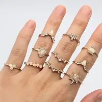 Stylish Fancy Alloy Fashionable Rings Women Accessories For Women And Girls-thumb1