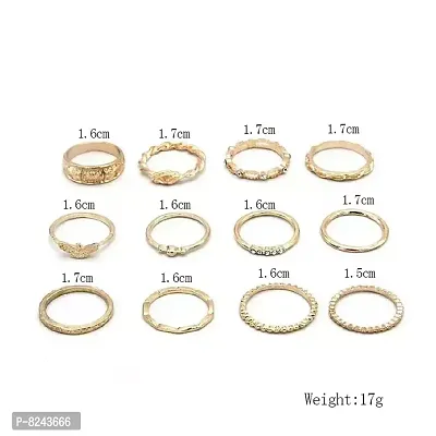 Stylish Fancy Alloy Fashionable Rings Women Accessories For Women And Girls-thumb2