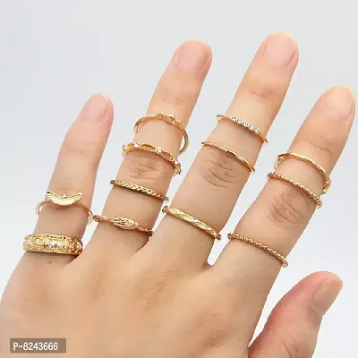 Stylish Fancy Alloy Fashionable Rings Women Accessories For Women And Girls-thumb0