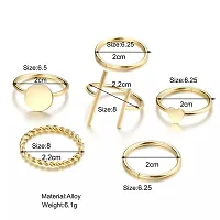 Pinapes Latest Multi Designs Silver Rings for Women and Girls-thumb3