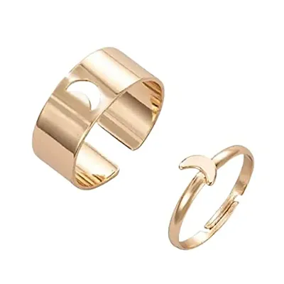 Pinapes New couple rings for girls and women