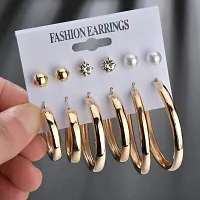 small to big Style Hoop Simple Earring for girls and women-thumb3