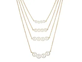 fashionable shining pearl necklace for women and girl-thumb1
