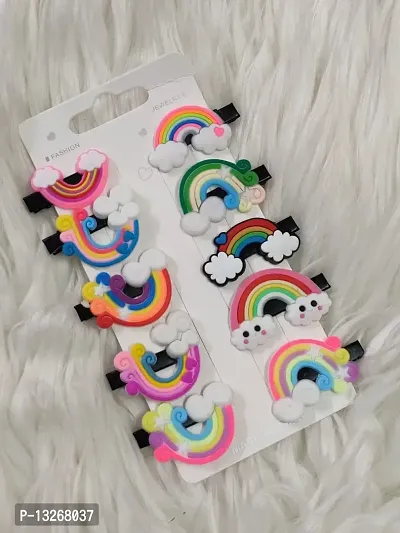 Korean Style Multicolor Baby Hairclips Set-thumb0