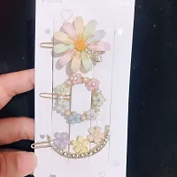 Flower Design Jooda Pin Pearl Hairpin Comb For Women And Girls-thumb1