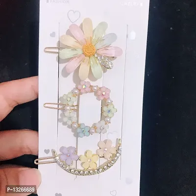 Flower Design Jooda Pin Pearl Hairpin Comb For Women And Girls-thumb2