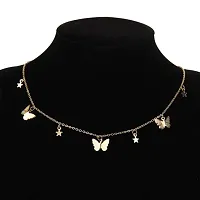 Multi Style Star With Butterfly Necklace GIrls Women Wear Jewelry-thumb1