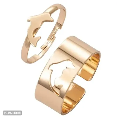Pinapes Couple Rings For Girls And Women-thumb0