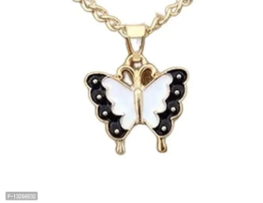 Small Pendant of Butterfly Necklace For Women and Girls-thumb0