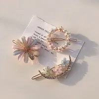 Flower Design Jooda Pin Pearl Hairpin Comb For Women And Girls-thumb3