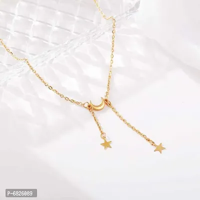 Element Zircon Crystal Pendant Long Chain Necklace