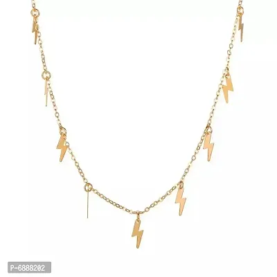 New trendy design multi thunder necklace for women and girl