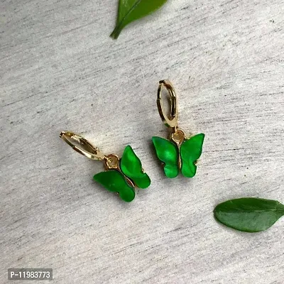 Butterfly Elegant Earrings for Women Small Cute Animal Wedding Earrings