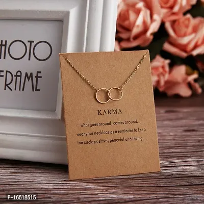 Karma Necklace - A Beautiful and Meaningful Way to Show Your Love-thumb0