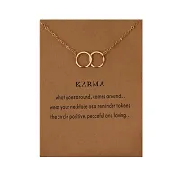 Karma Necklace - A Beautiful and Meaningful Way to Show Your Love-thumb2