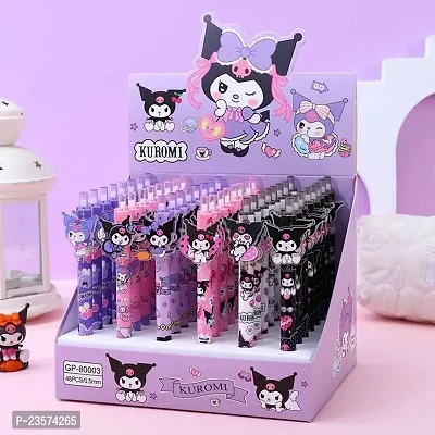 Silly Panda Kuromi Gel Pens set School Office 0.5mm ink Neutral Pen Supplies Stationery Gift Random Pen of 4-thumb0