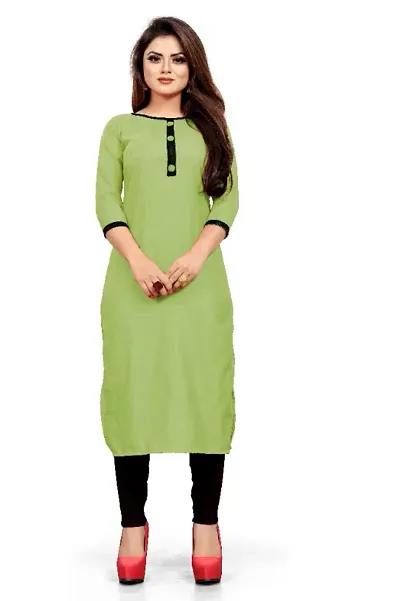 Women Embroidered Straight Kurta