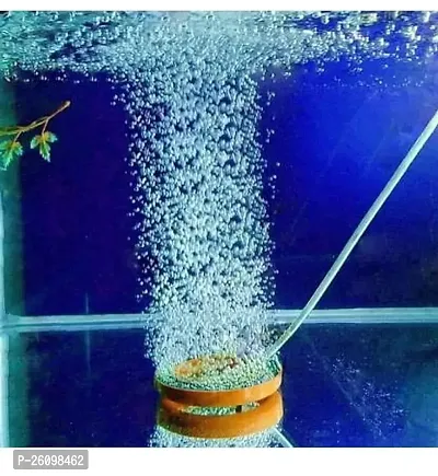 Million Bubbles Air Oxygen Ring Size 5 Aquarium Air Stone 2 Stone For Fish Tank-thumb0