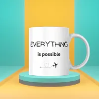 Start Your Day with Positivity: Motivational Coffee Mug | Gift for Friends, Office, Motivational, Masala Chai | Birthday Gift, Anniversary, Startup, Inspirational | Printed Ceramic Coffee Mug 330ML-thumb1