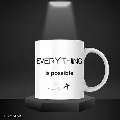 Start Your Day with Positivity: Motivational Coffee Mug | Gift for Friends, Office, Motivational, Masala Chai | Birthday Gift, Anniversary, Startup, Inspirational | Printed Ceramic Coffee Mug 330ML-thumb3