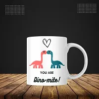 Two Dinos, One Friendship: 'You are Dino-mite' Coffee Mug | Gift for Friends Bestfriend Girlfriend Boyfriend Couple Husband Wife Family Best friend forever motivational inspirational quote-thumb1