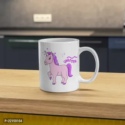 Unicorn Dreams in a Cup: Colorful Printed Coffee Mug | Gift for Girls Girlfriend Sister Friend Bestfriend | Birthday Gift | Printed Ceramic Coffee Mug | 330ML (Pack of 1)-thumb5