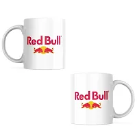 Red Bull Lover's Choice: Logo Printed Coffee Mug | Redbull Lovers Adventure | Gift for Friends Bestfriend Boyfriend Traveller Rider Biker Car | Printed Ceramic Coffee Mug 330ML (Pack of 1)-thumb1