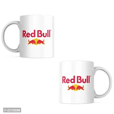 Red Bull Lover's Choice: Logo Printed Coffee Mug | Redbull Lovers Adventure | Gift for Friends Bestfriend Boyfriend Traveller Rider Biker Car | Printed Ceramic Coffee Mug 330ML (Pack of 1)-thumb2