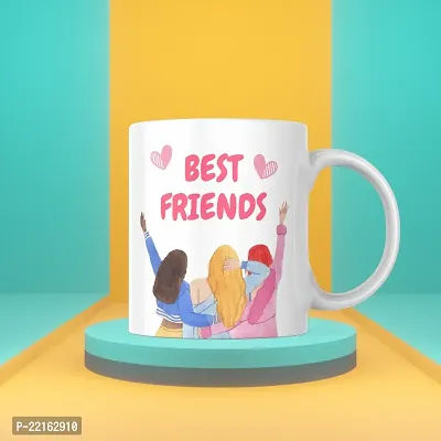 Best Friends Forever: Printed Coffee Mug | Gift for Bestfriends Friends Boyfriend Girlfriend BFF bestie | Birthday gift | Bestfriend Forever | Ceramic Coffee Mug 330ML (Pack of 1)-thumb5