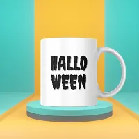 Witch's Brew Special: 'Halloween' Printed Coffee Cup | Gift for Friends Halloween Kids Treats Cat Candy Pumpkin | Printed Halloween Ceramic Coffee Mug | 330ML (Pack of 1)-thumb2