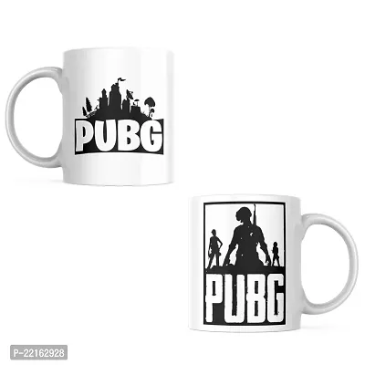 Gift for Brother PUBG PlayerUnknown's Battlegrounds Printed Coffee Cup Tea Mug | Gift for Gamers, BGMI, youtubers, Gaming | Printed Ceramic Coffee Mug 330ML (Pack of 1)