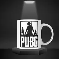 Gift for Brother PUBG PlayerUnknown's Battlegrounds Printed Coffee Cup Tea Mug | Gift for Gamers, BGMI, youtubers, Gaming | Printed Ceramic Coffee Mug 330ML (Pack of 1)-thumb1