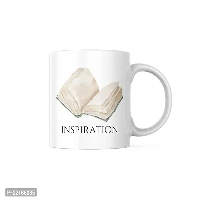 Start Your Day with Inspiration: Motivational Coffee Mug | Gift for Friends, Office, Motivational, Masala Chai | Birthday Gift, Anniversary, Startup, Inspirational | Printed Ceramic Coffee Mug 330ML (