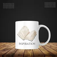 Start Your Day with Inspiration: Motivational Coffee Mug | Gift for Friends, Office, Motivational, Masala Chai | Birthday Gift, Anniversary, Startup, Inspirational | Printed Ceramic Coffee Mug 330ML (-thumb1